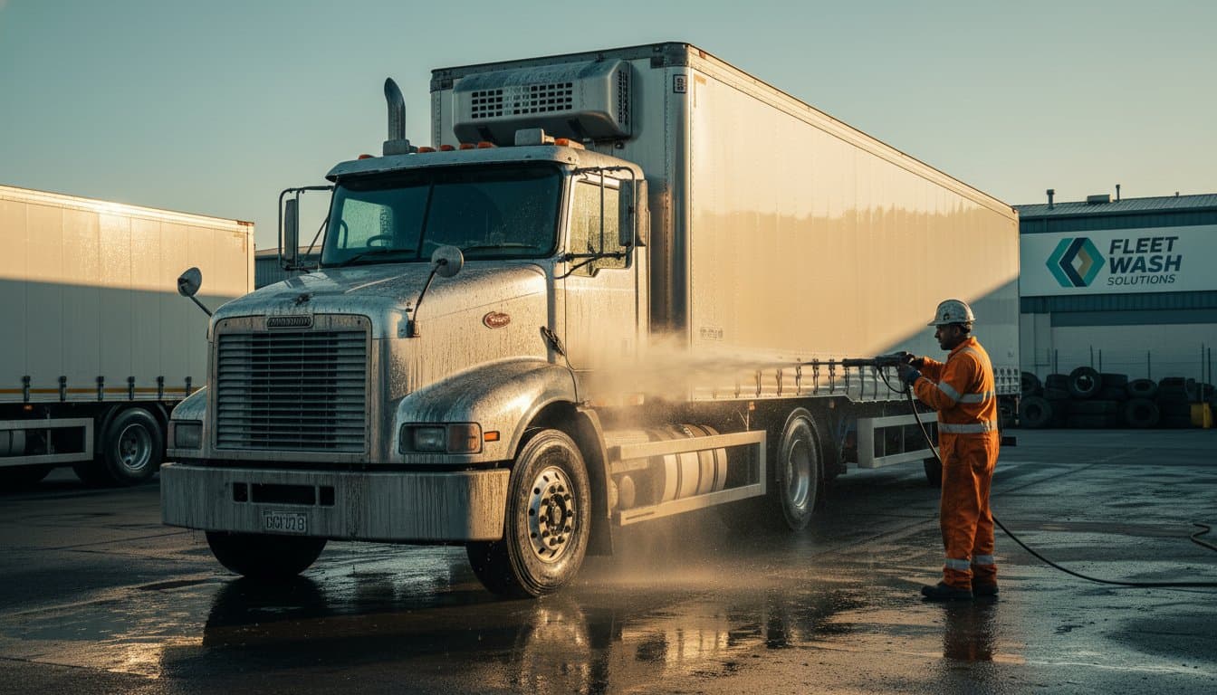 Benefits of regular fleet washing