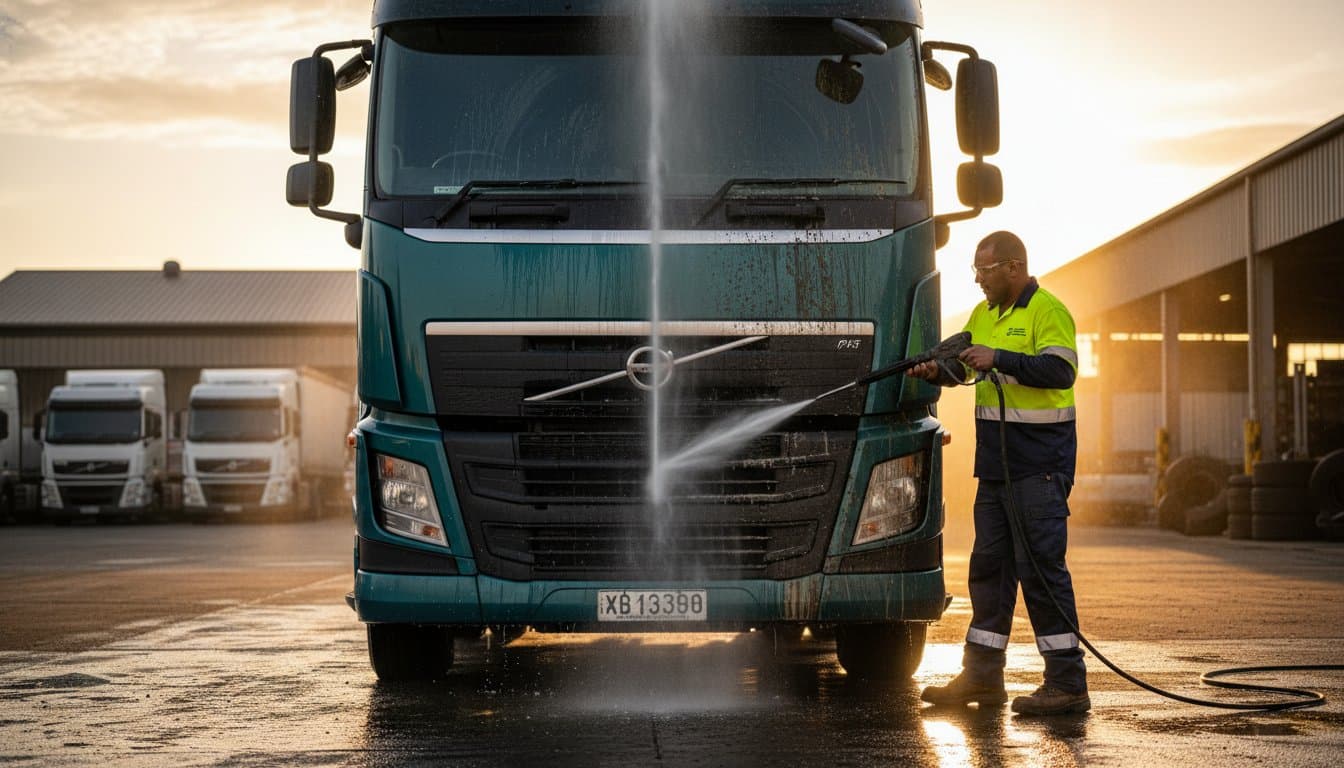 How Often Should You Wash a Truck Fleet? The 2026 Fleet Manager’s Guide