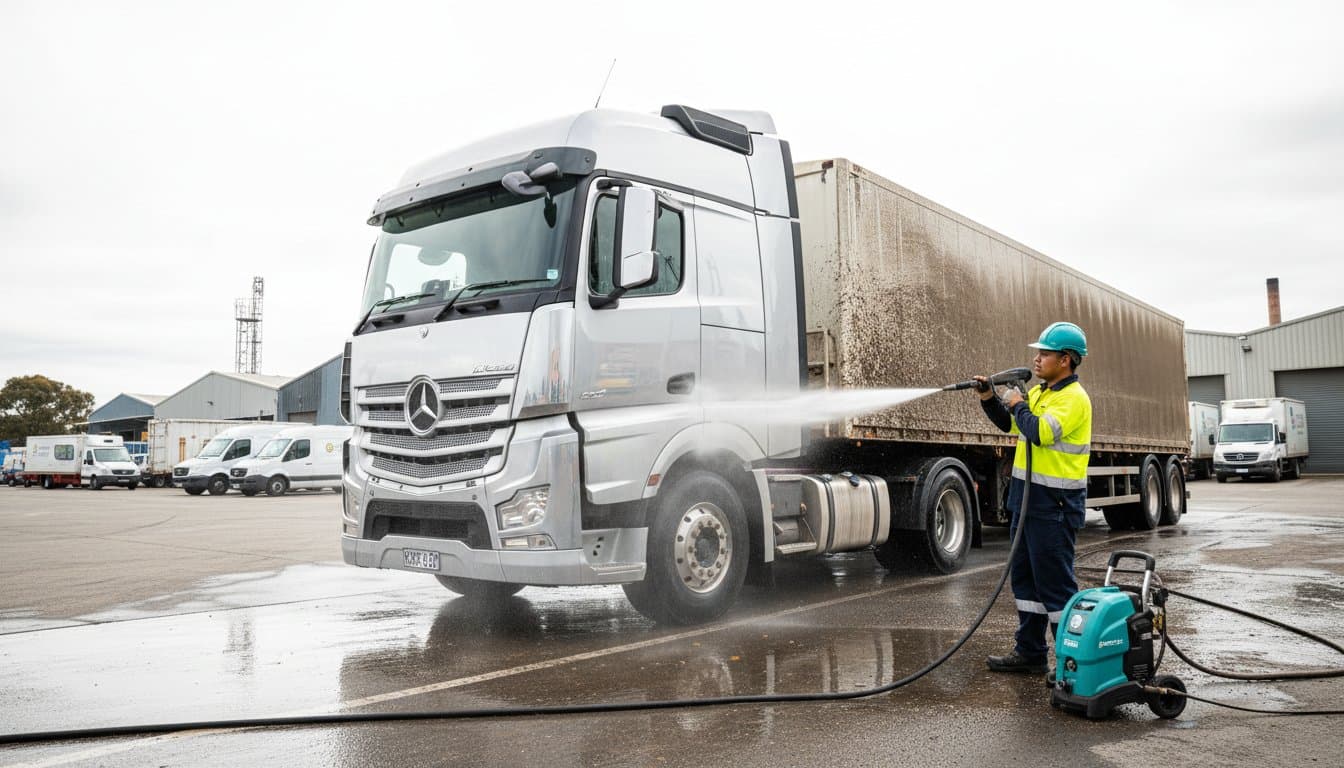 Laverton Truck Wash: Why Mobile On-Site Cleaning Beats the Queue in 2026