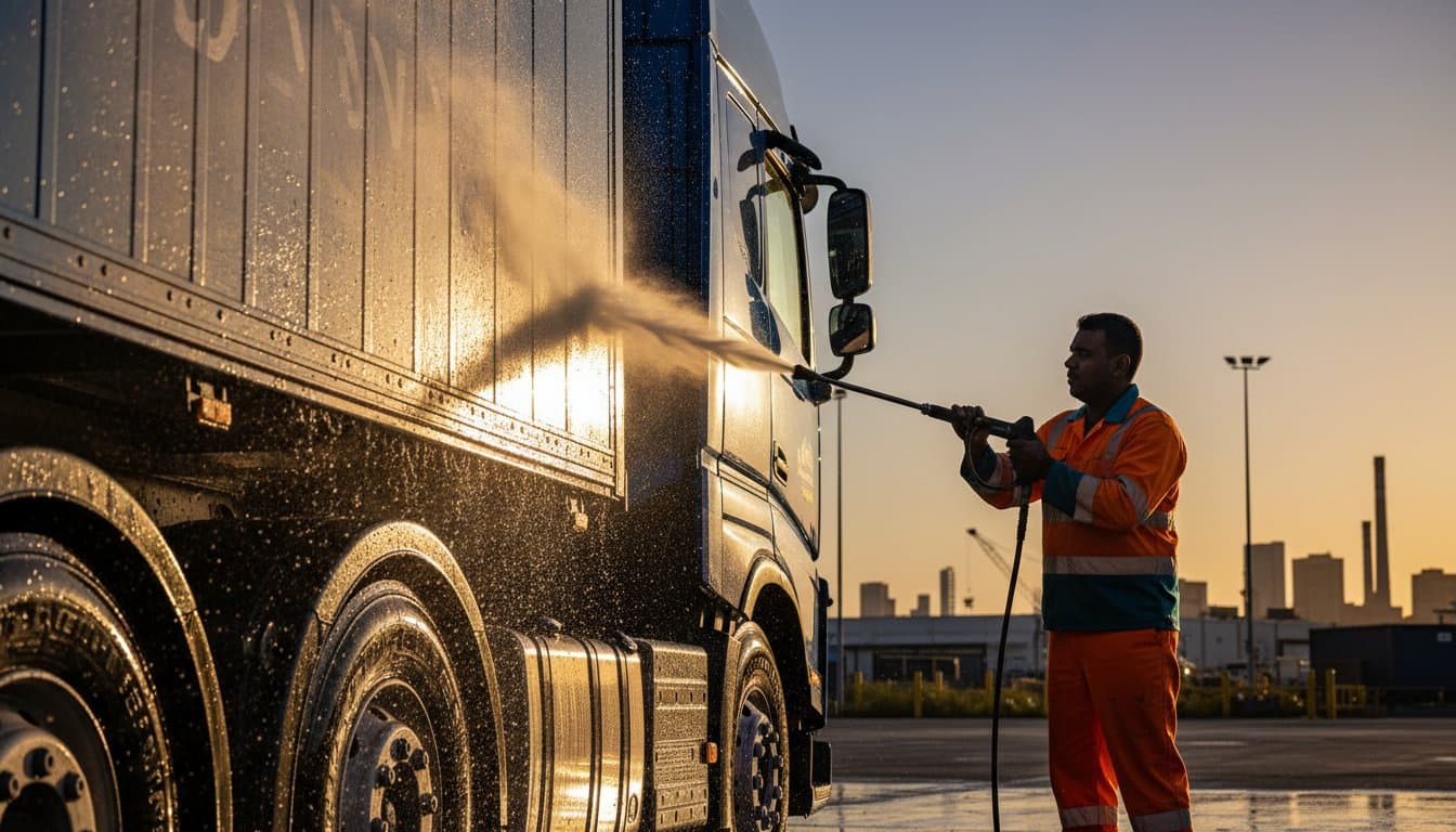 Mobile Truck Washing in Melbourne: How to Choose Companies That Clean Heavy Fleets
