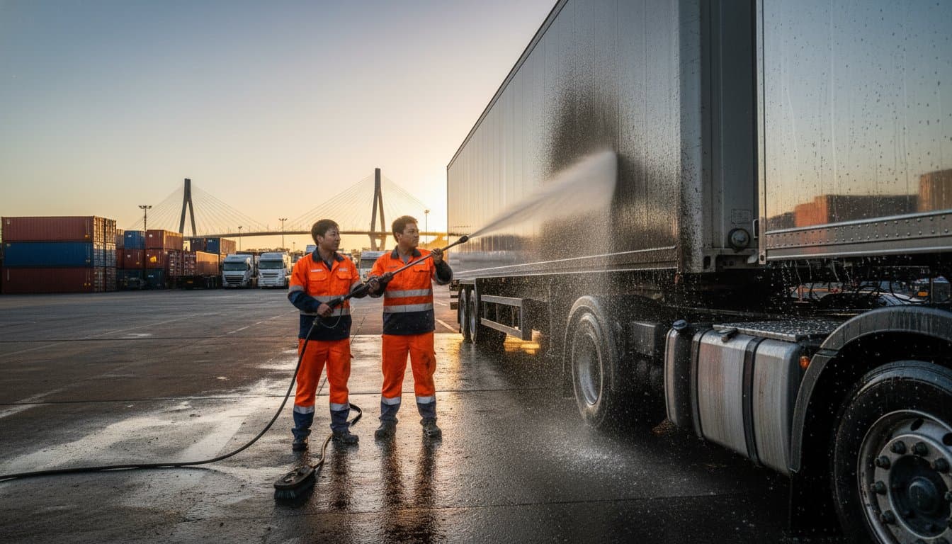 On-Site Truck Washing Service in Melbourne: Premium Mobile Fleet Care