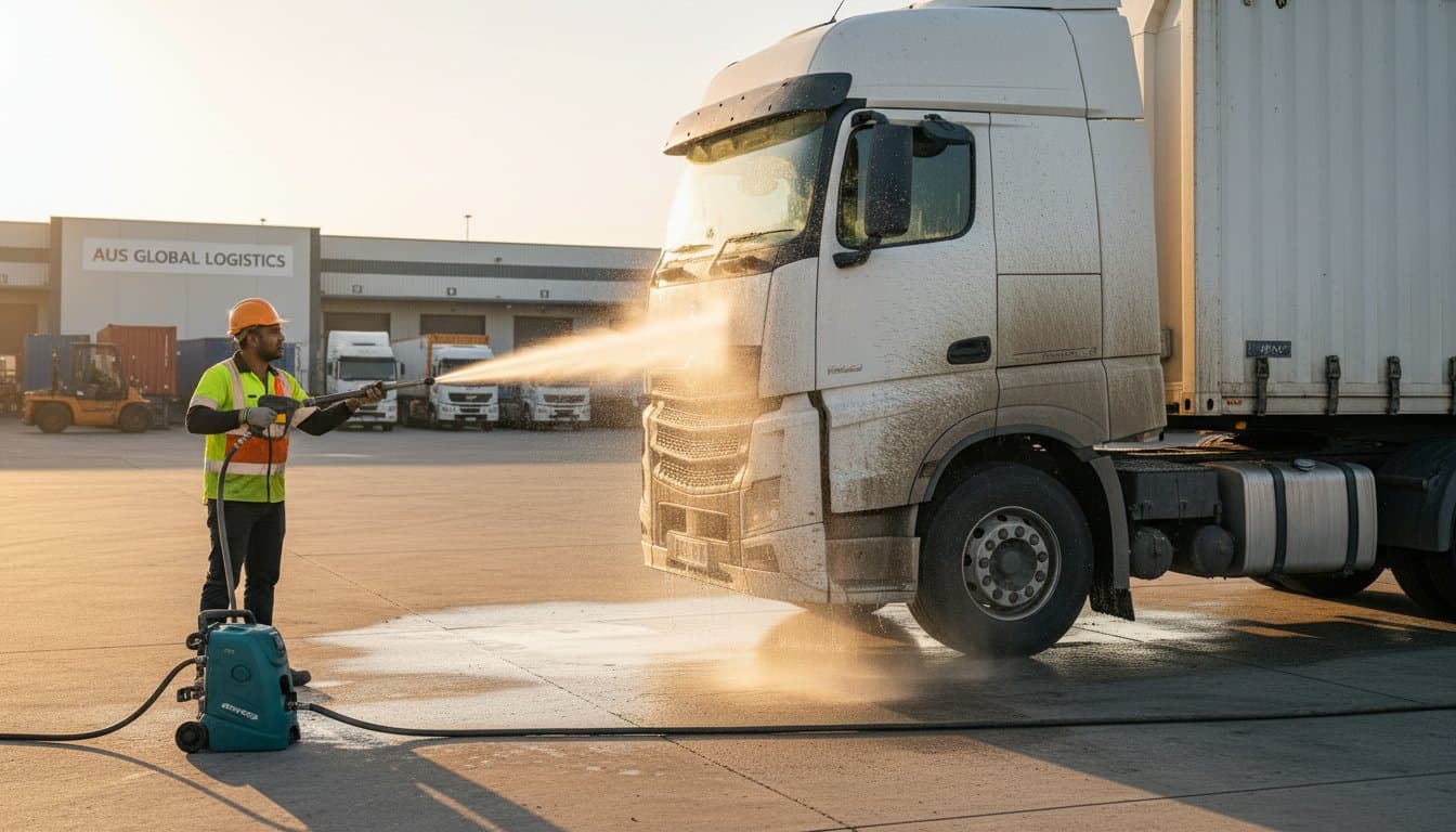Logistics Fleet Cleaning Services in Derrimut
