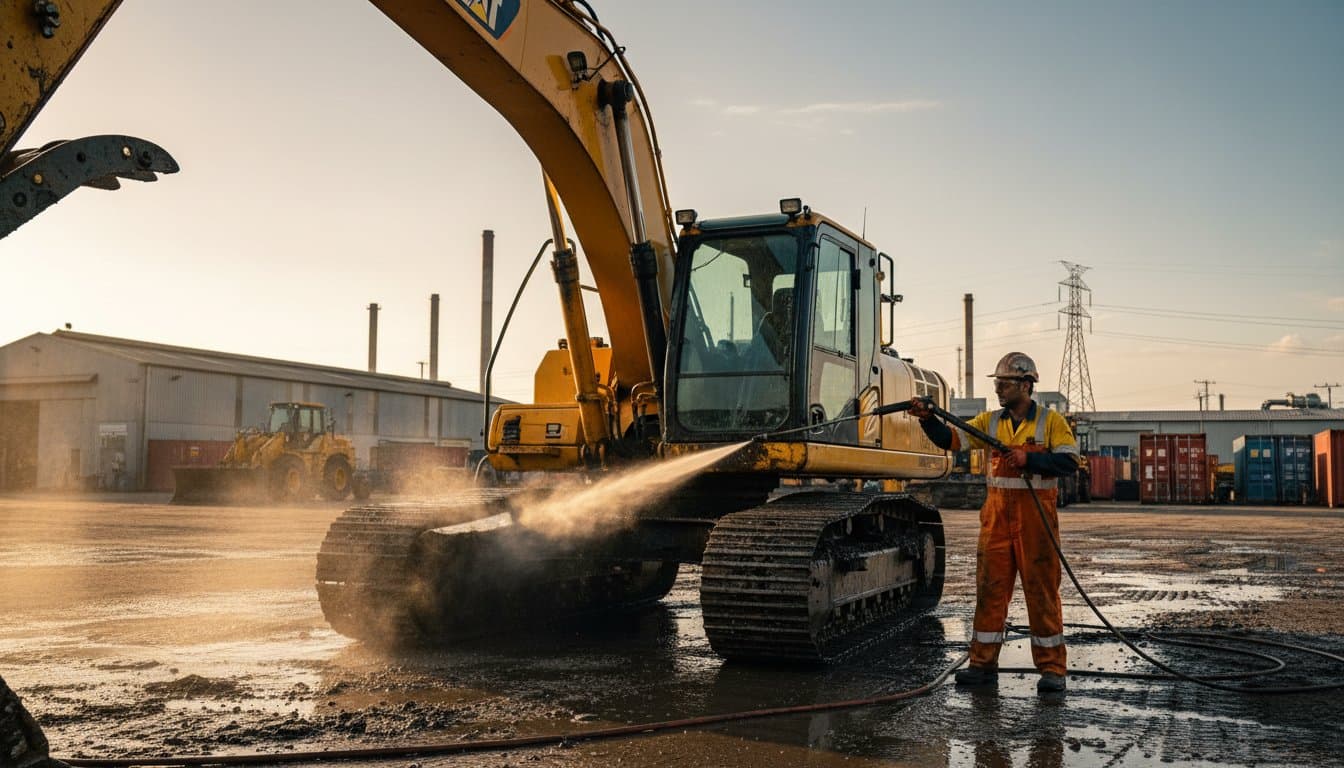 Professional Excavator Degreasing Services in Altona: On-Site Solutions for Heavy Machinery